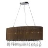 LAMPA WISZĄCA AZZARDO SIDNEY BROWN 1982-6P OWALNA